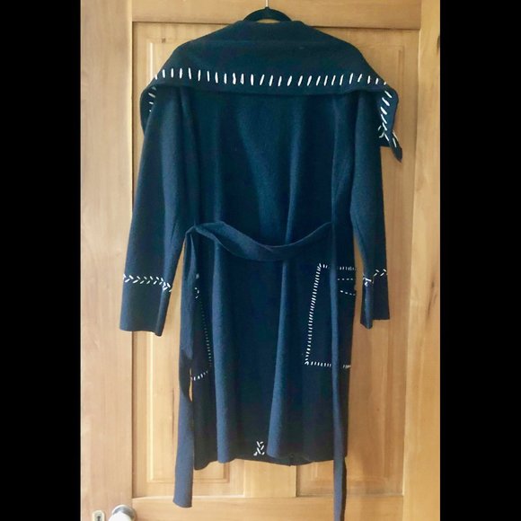 Anthropologie Black and White Jacket by Guinevere - Picture 2 of 7